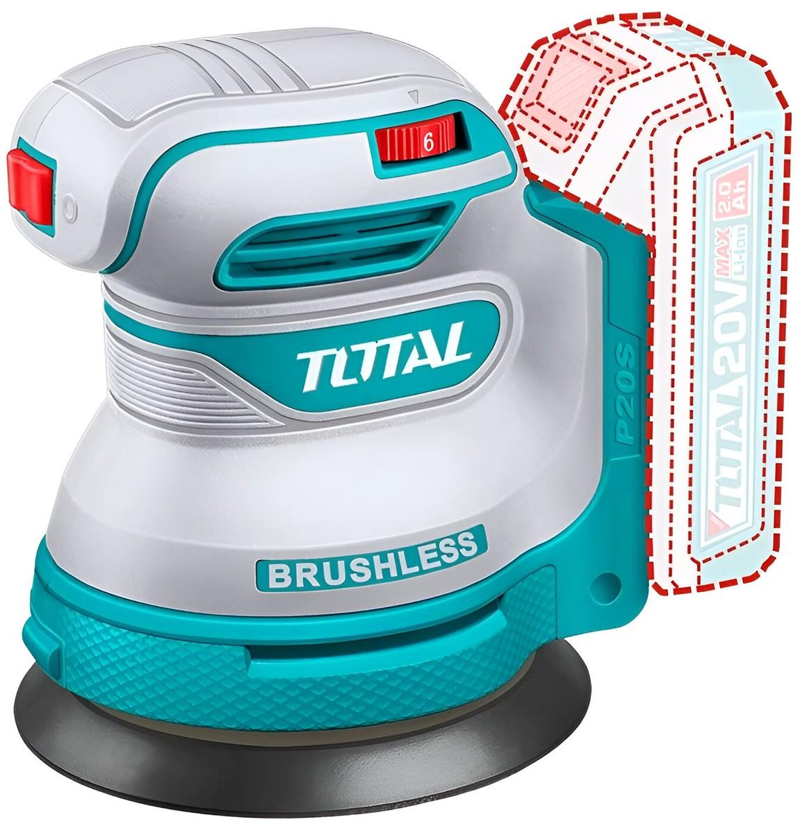 Slefuitor cu excentric Total TROSLI2002