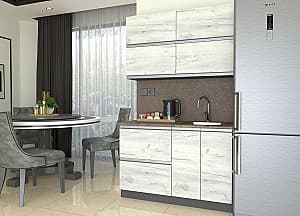 Set mobila bucatarie Yasen Madera 1.2 m (dulap sub chiuvetă) Stejar Kraft Alb