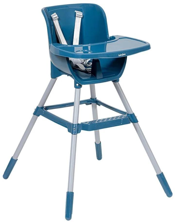 Scaun de masa simplu BABYJEM Indigo Blue