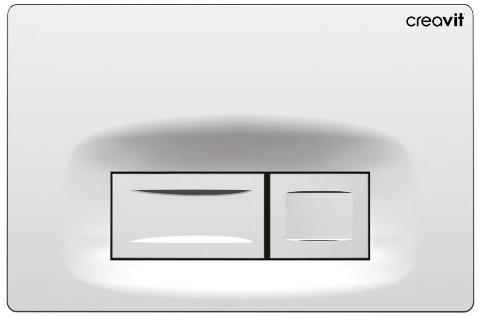 Клавиша смыва Creavit GP3004.00 Bright Chrome