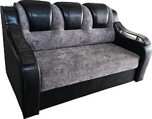 Canapea V-Toms Gloria II G2 (170x93 cm) Negru/Gri