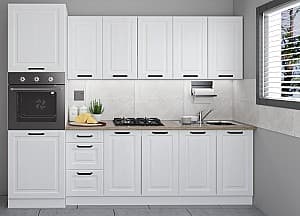 Set mobila bucatarie Yasen Scandi 2.6 m Alb