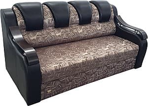 Диван V-Toms Gloria II G2 (195x93 см) Черный/Коричневый