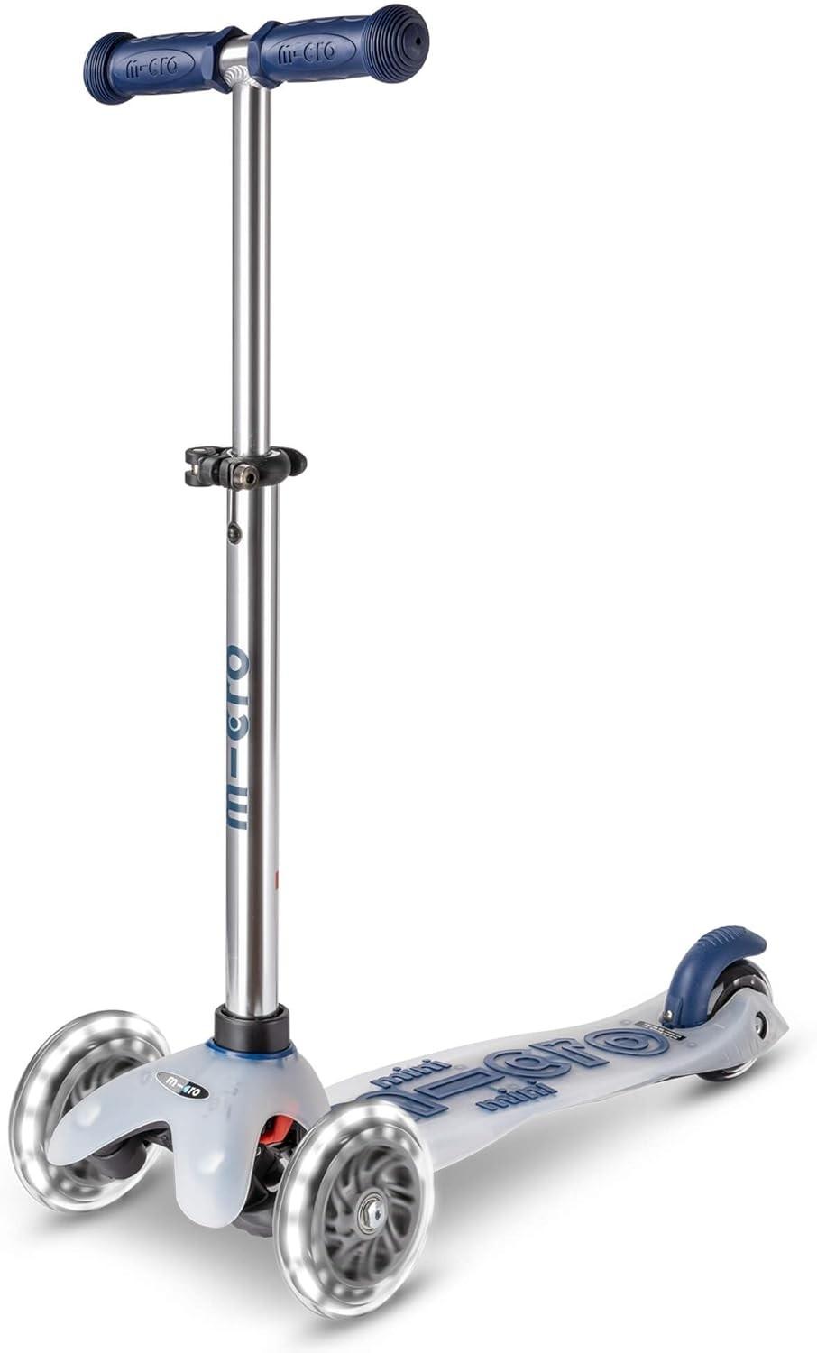 Trotineta Micro Mini Deluxe Flux LED Navy