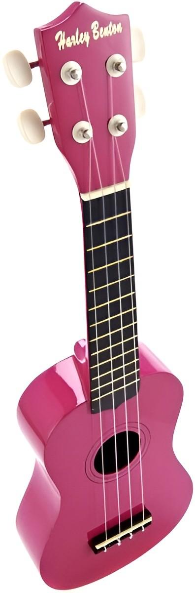 Гавайская гитара Harley Benton UK-12 Magenta Pink