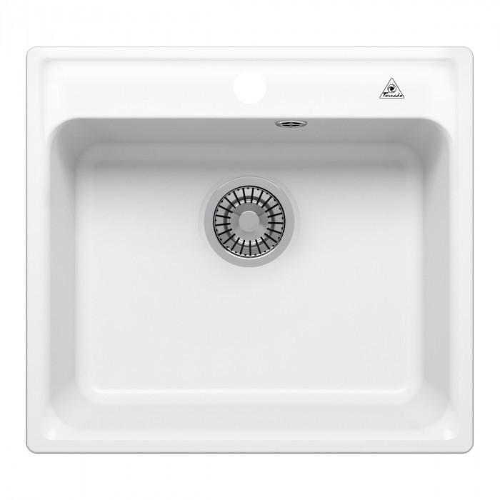 Кухонная мойка Tornado Quartz S530 White