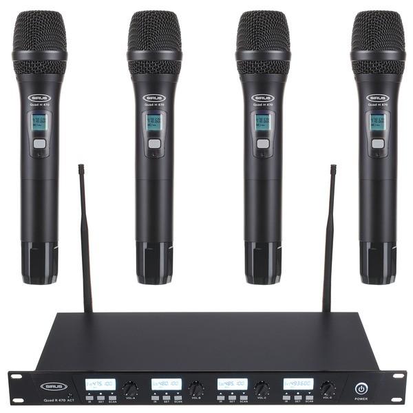 Microfon fara fir SIRIUS Quad R + 4H 470 Bundle