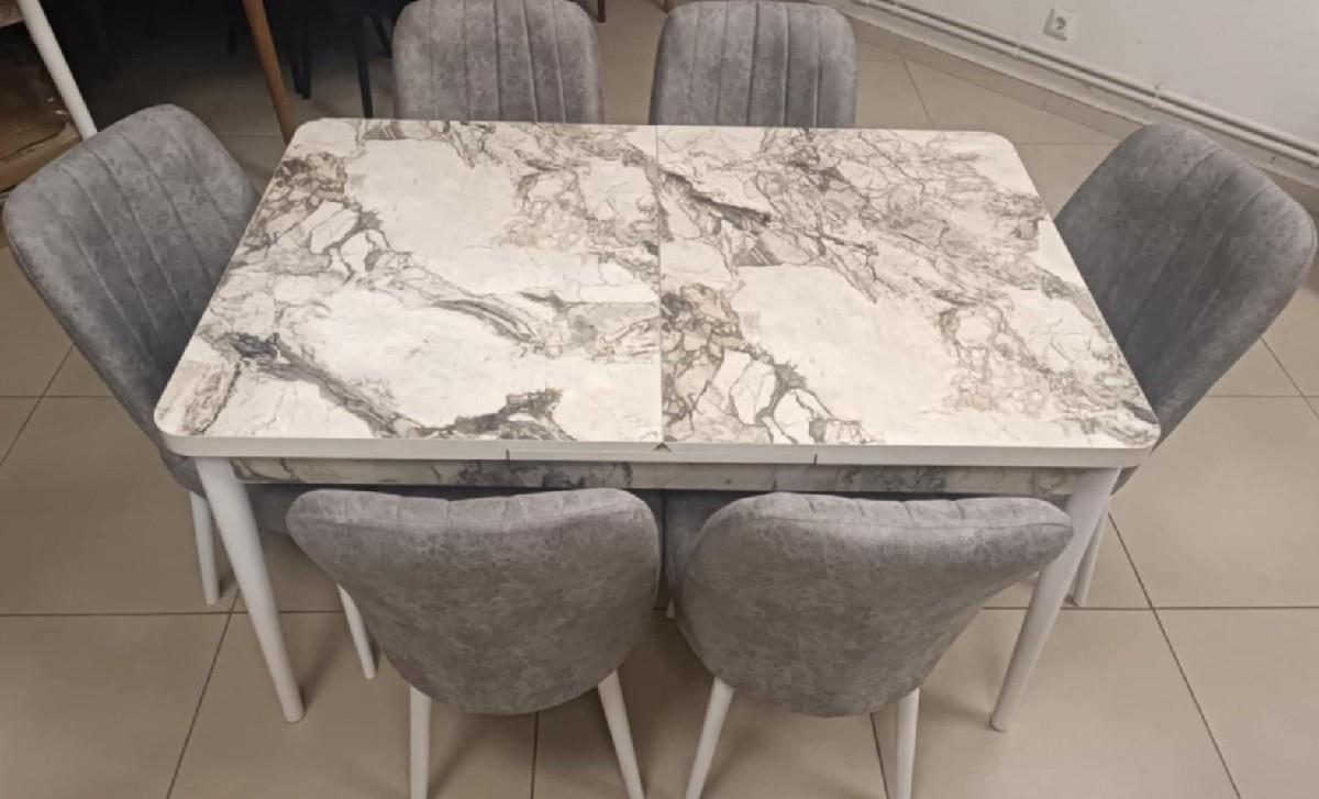 Set de masa si scaune Kelebek ES-425 (6 scaune)