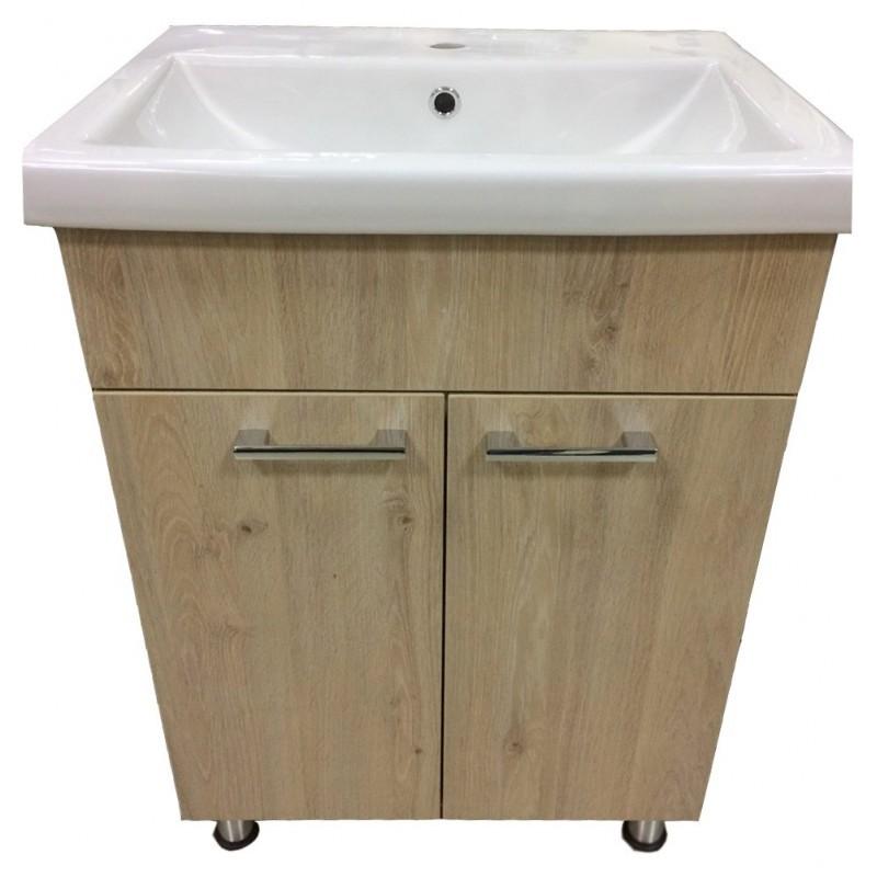 Dulap sub lavoar QUATTRO Verona Davos 60 cu lavoar KF 7760