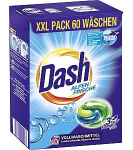 Средство для стирки Dash 3in1 Alpen Frische 60
