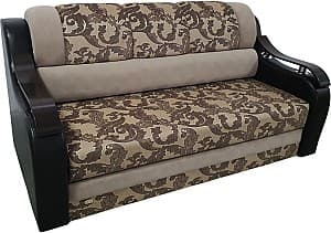 Диван V-Toms Gloria G1 (195x93 см) Коричневый/Черный