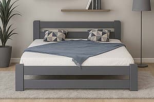 Кровать Mebil Lev Лира 160x200 Графит