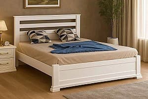Кровать Mebil Lev Лорд 140x200 Белый
