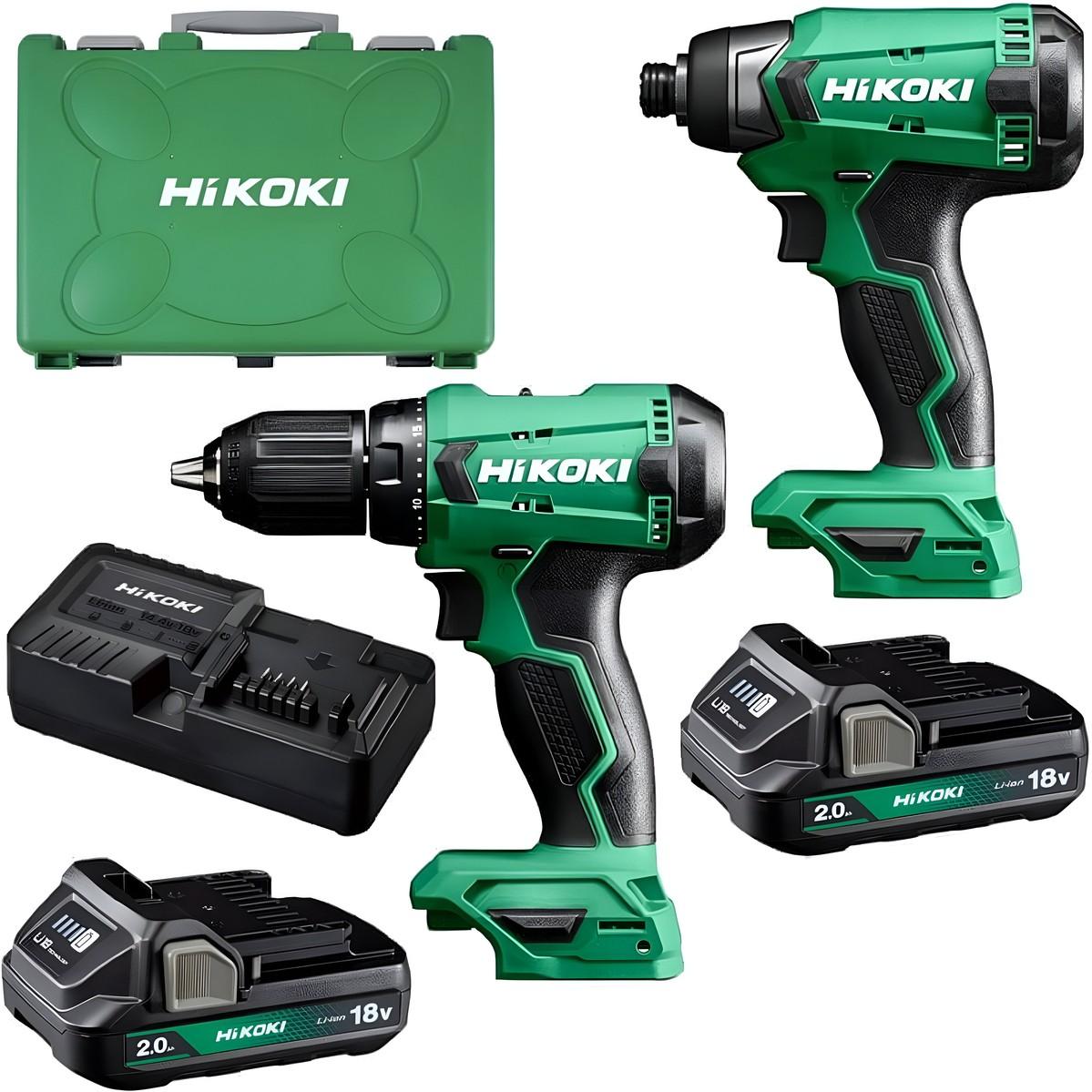 Set de scule electrice Hitachi-HiKOKI KC18DAWAZ