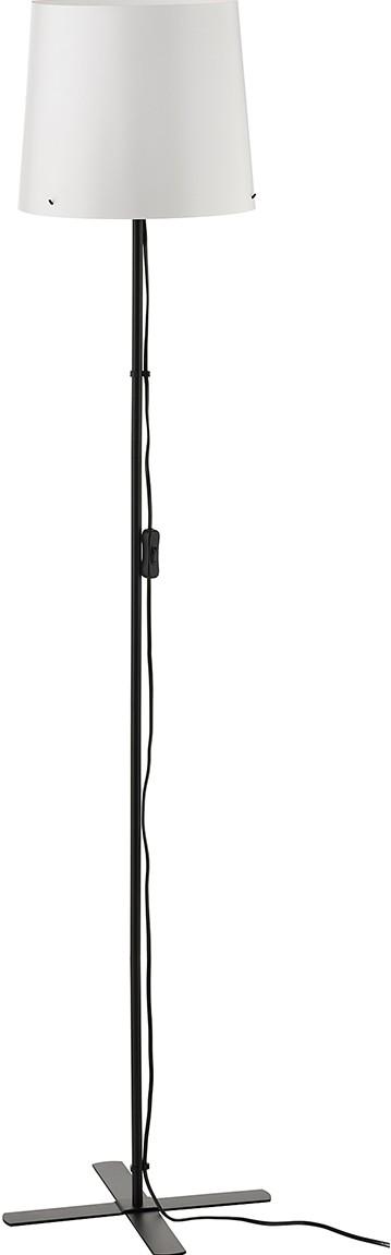 Торшер IKEA Barlast 150см Черный/Белый