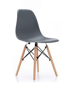 Scaun din plastic Chomik FAT7820 (Grey/Oak)