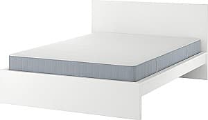 Pat IKEA Malm/Vesteroy Extra Ferma/ Cu saltea 180x200 (Alb)