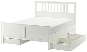 Кровать IKEA Hemnes Lindbaden 4 ящика 160х200 (Белый)