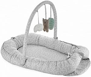 Cuib pentru bebelus BABYJEM Between Parents Gray