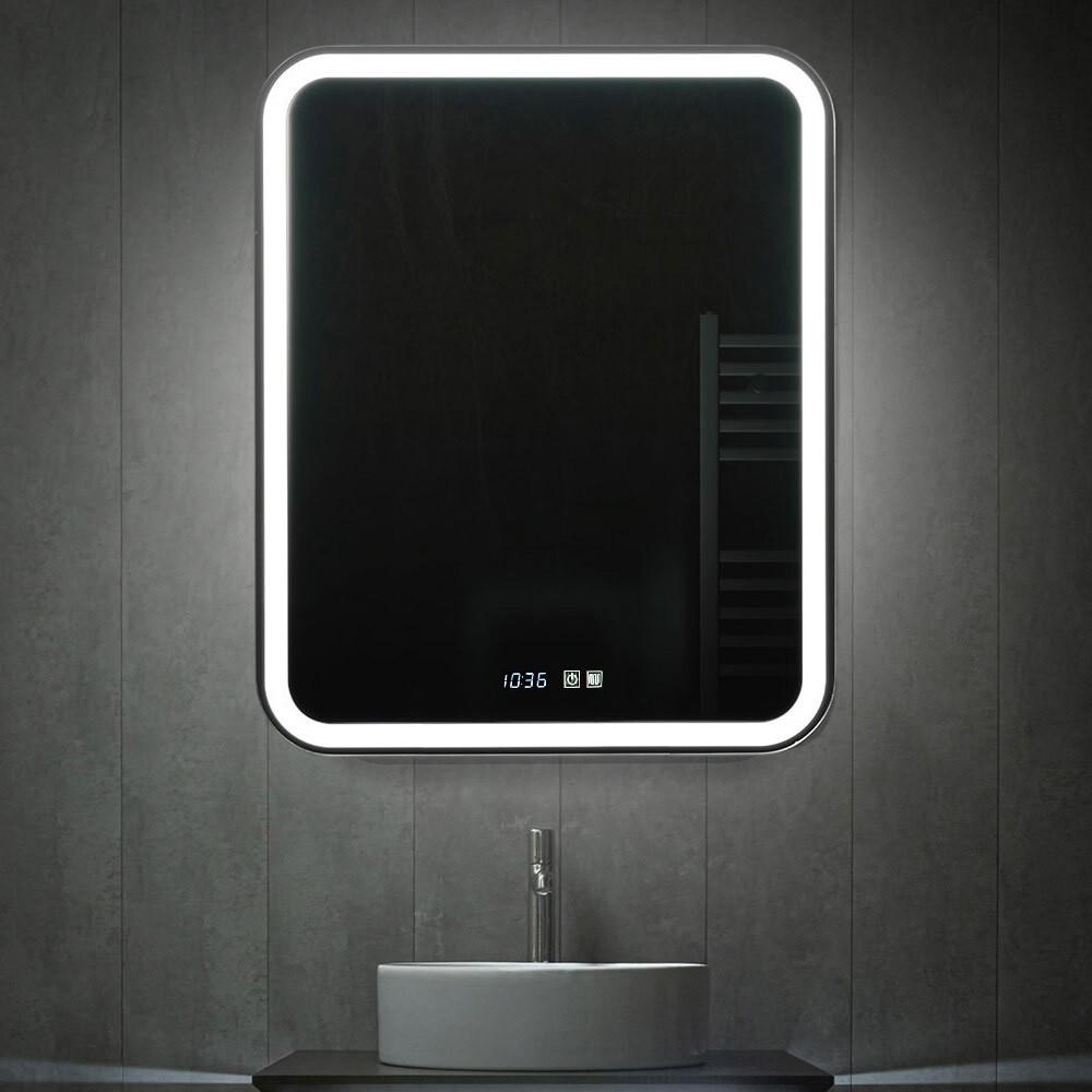 Oglindă PS LED (colt rotund) 720x600