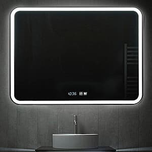 Oglindă PS LED (colt rotund) 720x1000