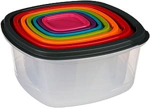 Set de recipiente alimentare 5Five 7buc. 120392
