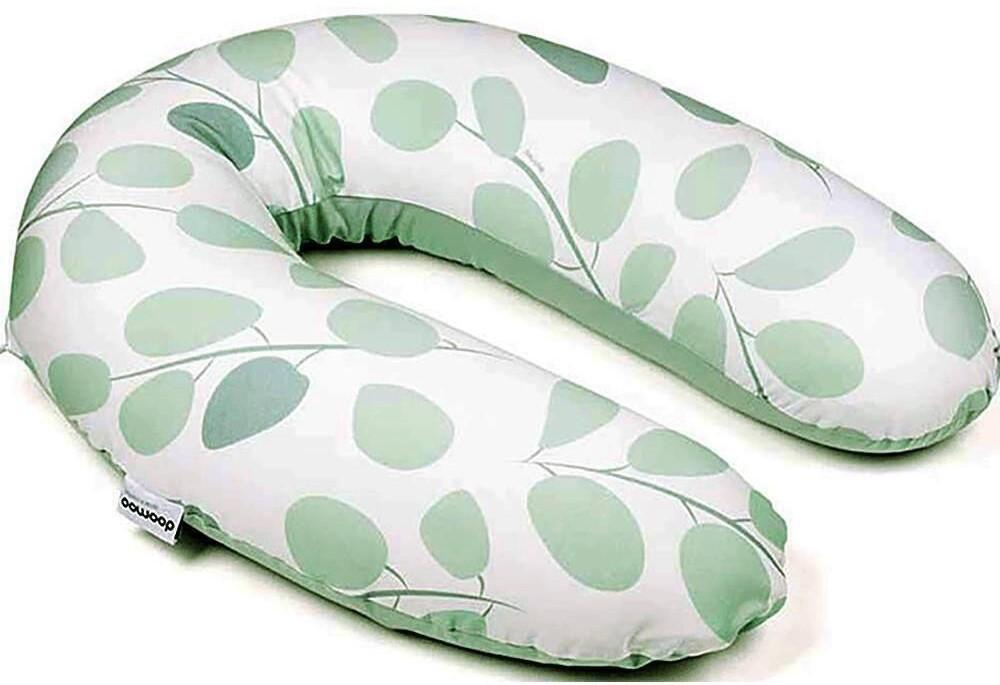 Подушка doomoo 3in1 Buddy Leaves Aqua Green