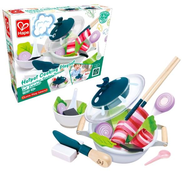 Set de bucatarie pentru papusi Hape Set de Gătit «Hotpot»