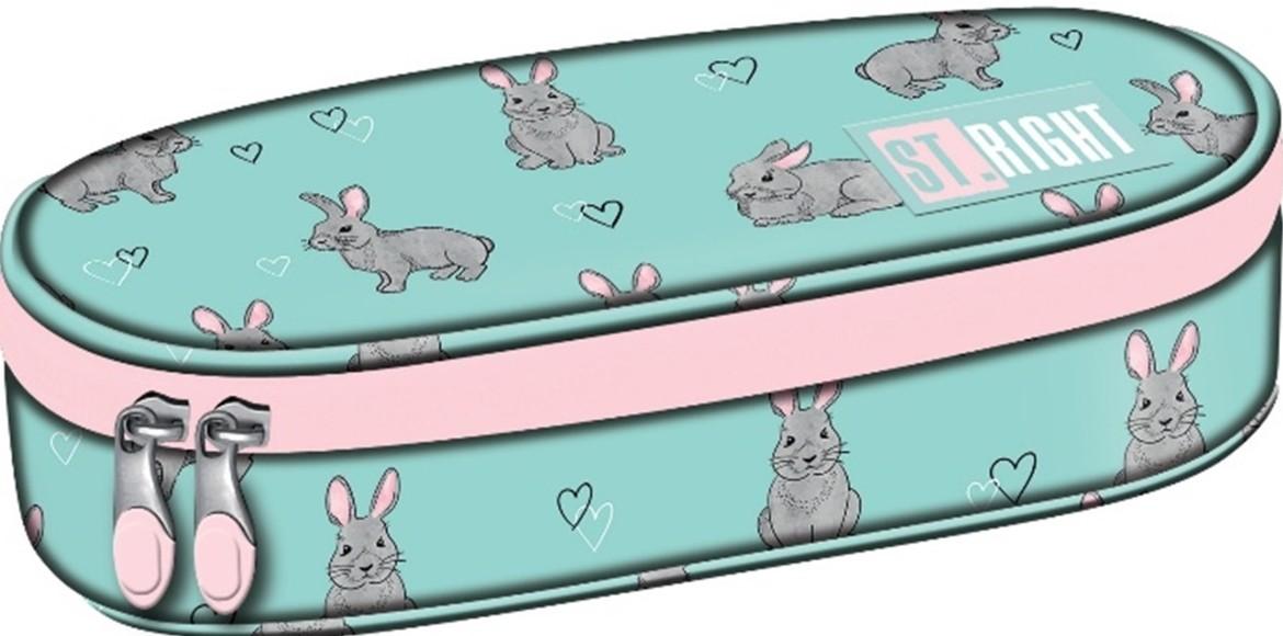 Penar St.Right Grey Rabbits PC01 23x9.5x6cm