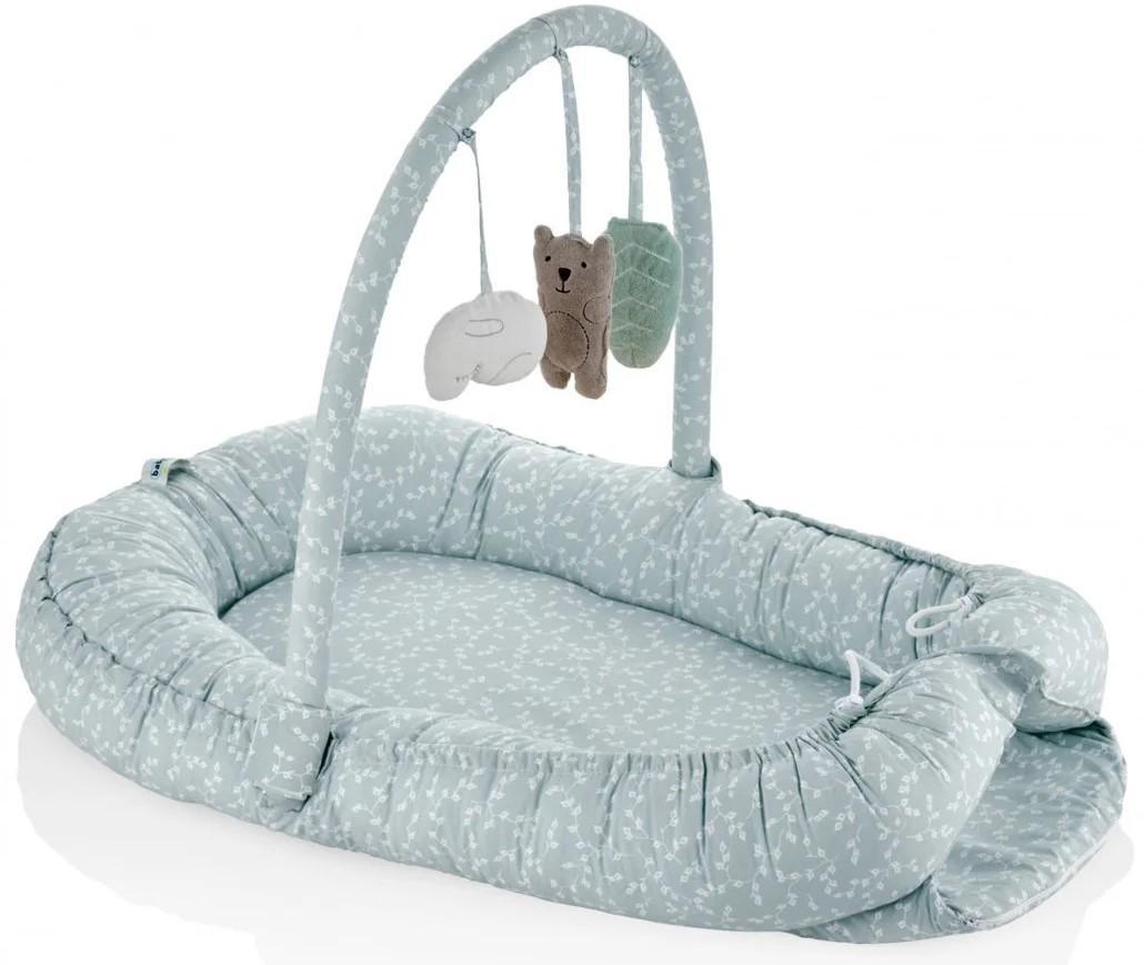 Гнездо для новорожденных BABYJEM Between Parents Mint