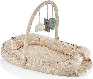 Гнездо для новорожденных BABYJEM Between Parents Peach