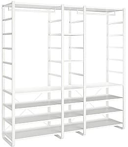 Etajera IKEA Elvarli 205x55x216 Alb