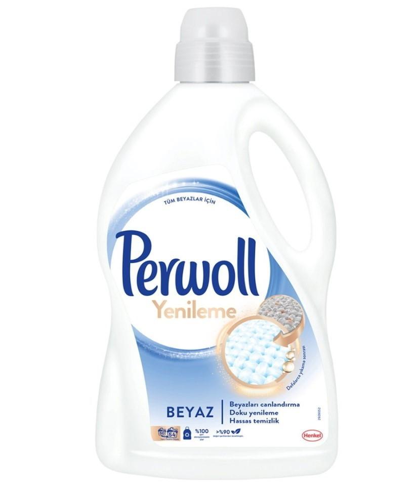 Средство для стирки Perwoll  Yenileme White 3Л