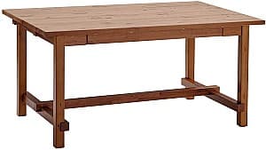 Деревянный стол IKEA Nordviken 152/223x95см Антик