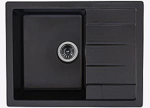 Chiuveta bucatarie ELEFANT PREMIUM LOTUS 6550 Negru Мetalic