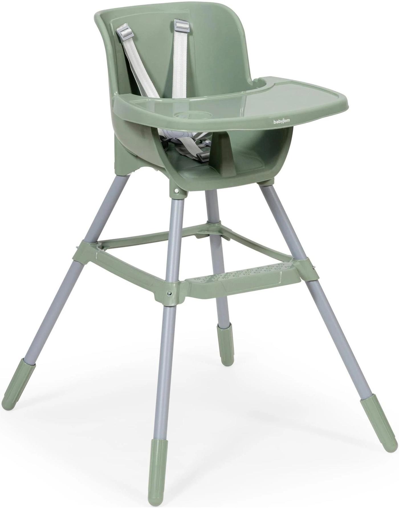 Scaun de masa simplu BABYJEM Soft Green