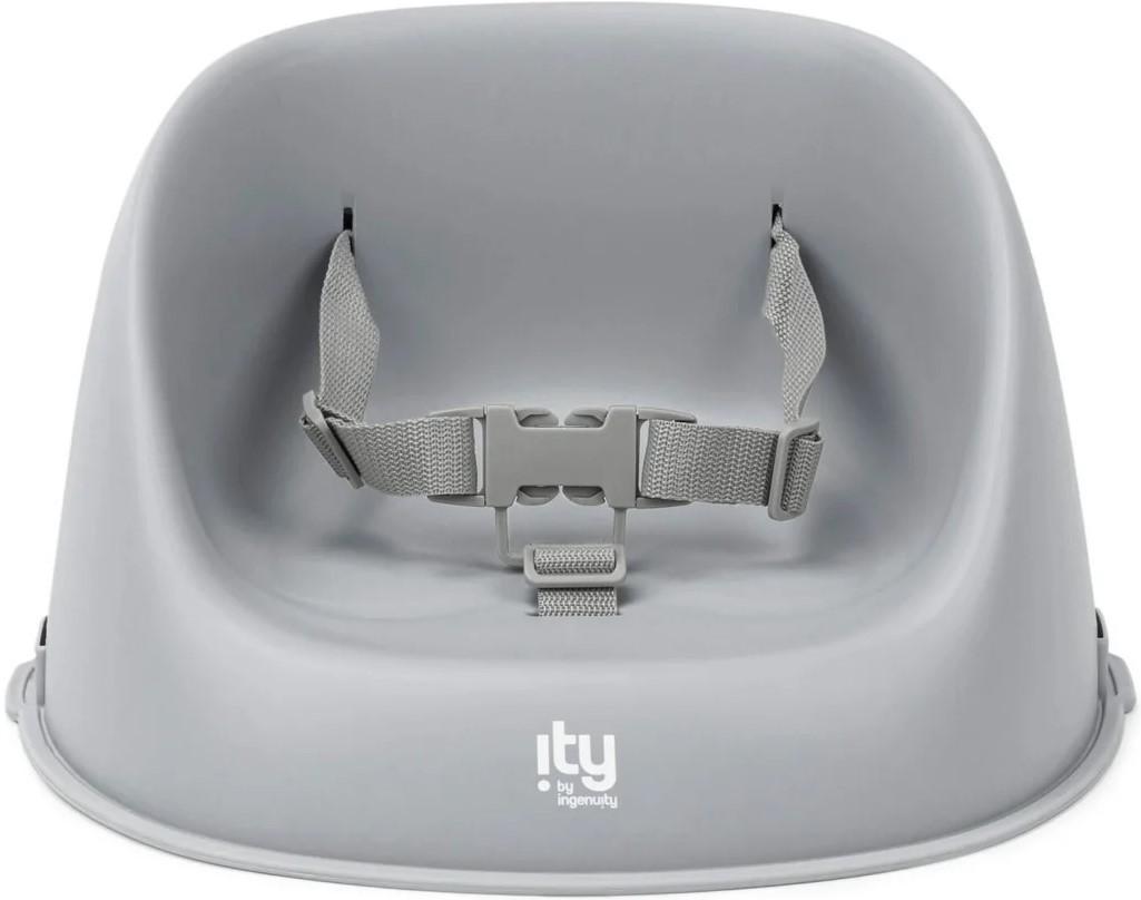Стул для кормления простой Bright Starts Ity by Ingenuity My Spot Easy-Clean Grey