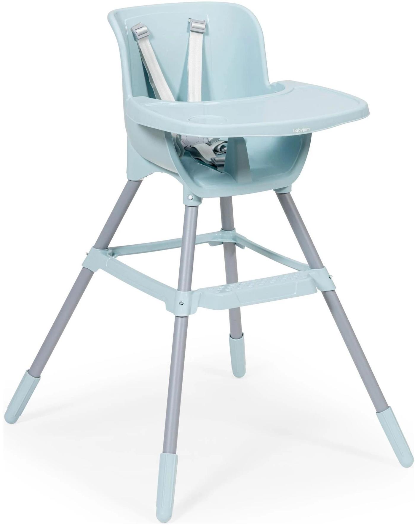 Scaun de masa simplu BABYJEM Turquoise Blue