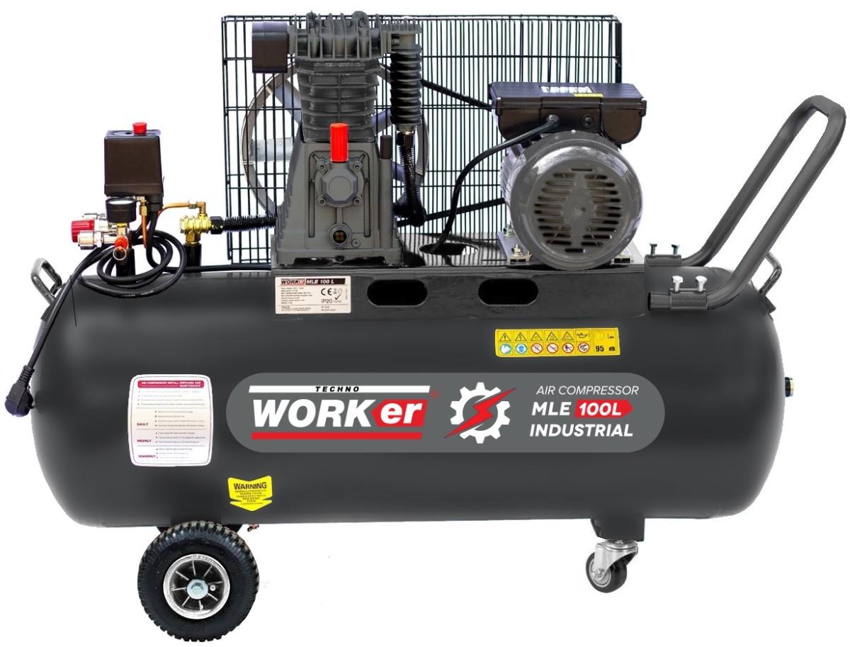 Компрессор TECHNOWORKER MLE 100 Л