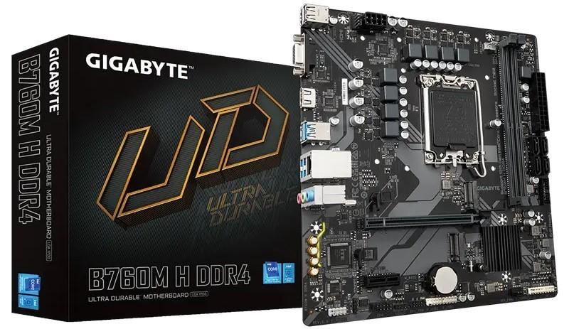 Материнская плата Gigabyte B760M H DDR4