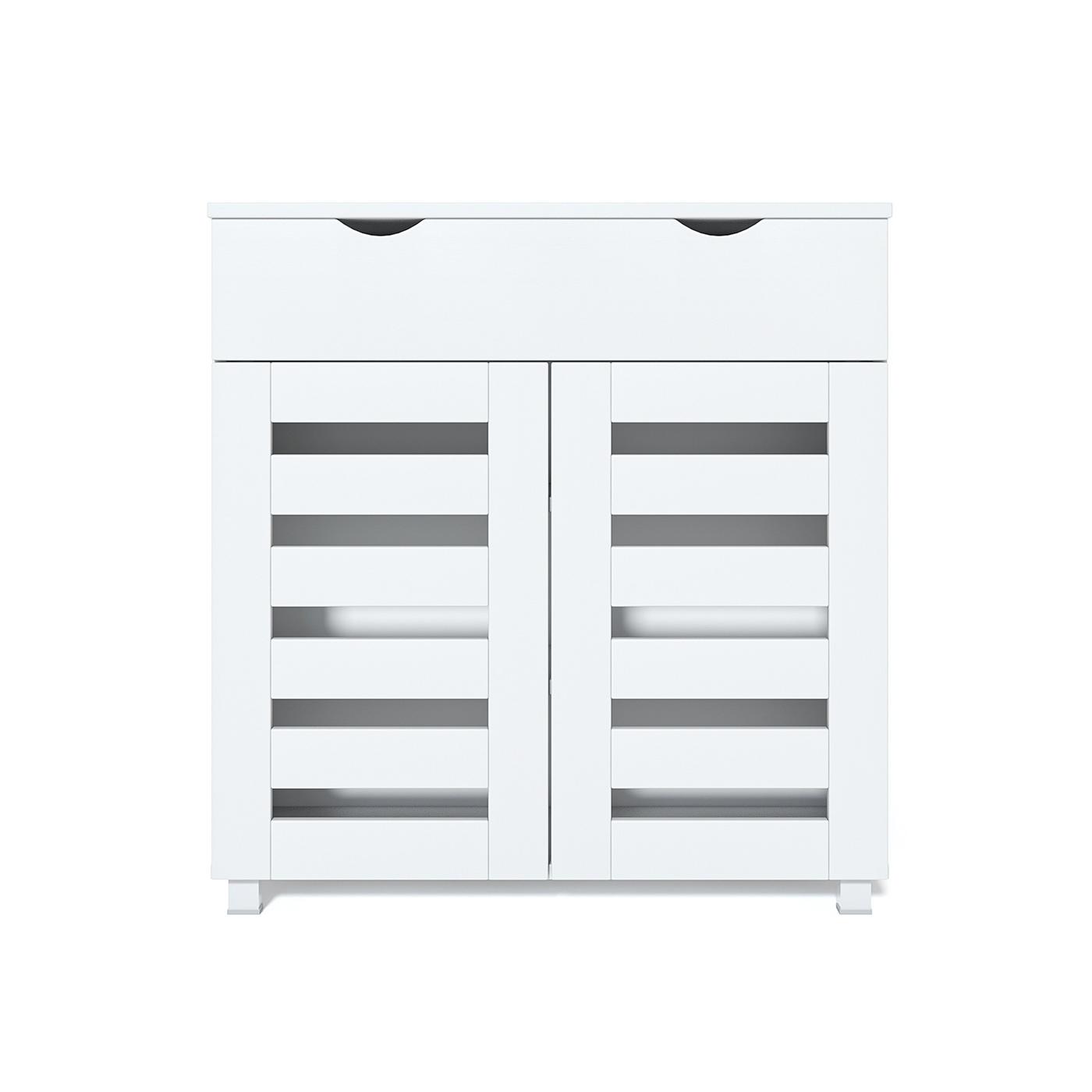 Dulap pentru incaltaminte Fabrik Home №11 Frasin Alb