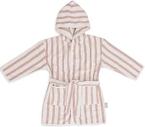 Халат Jollein Stripe Terry Wild Rose GOTS (1-2 years)