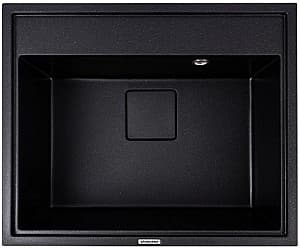 Раковина на кухню ELEFANT PREMIUM 6050 SHERLIT Black Metallic