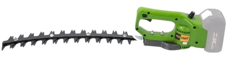 Masina de tuns gard viu cu acumulator ProCraft PZA20