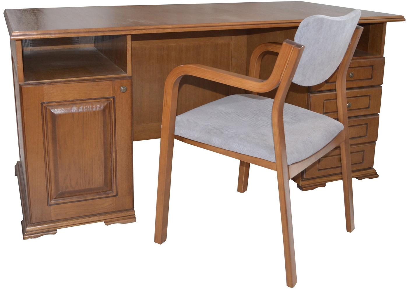 Masa de birou Viitorul Birou Mare Stejar Deschis