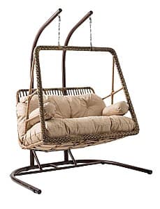 Leagan balansoar Sunyard Hazar Double Brown