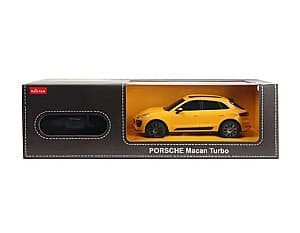Jucarie teleghidata Rastar Porsche Macan Turbo R 3A/14 (71800) Galben