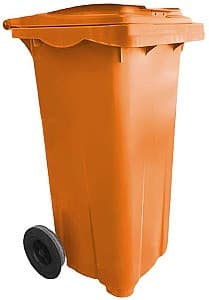 Tomberon Uniplast 240 l pe roti Oranj