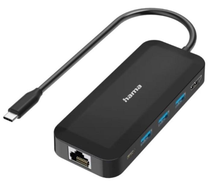 Adaptor de retea Hama USB-C 6 Ports (300080)