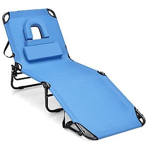Шезлонг Costway NP10947BL